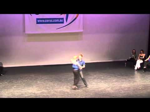 2009 Ceroc Championships - 1st Place Champions Freestyle - Holly Skinner & Coby Chapple