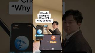 ChatGPT convinced it’s rude by Claude