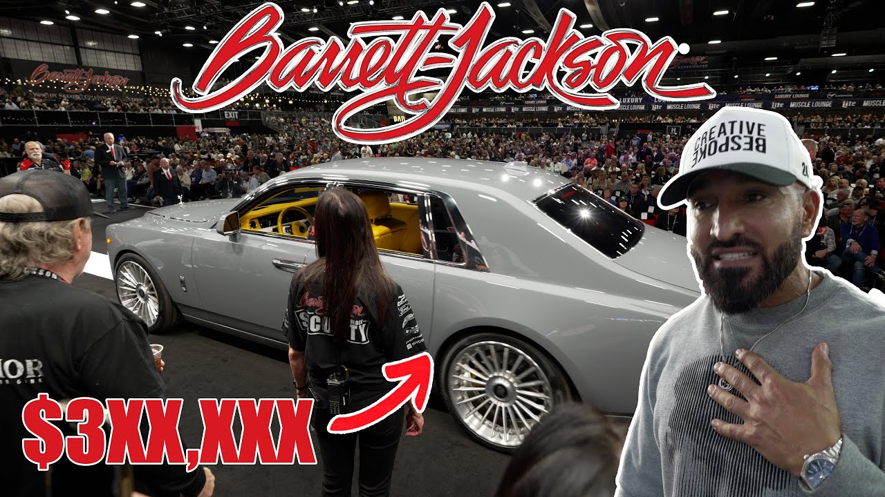 SOLD! Watch our Rolls Royce Phantom Cross The Block at Barrett Jackson...