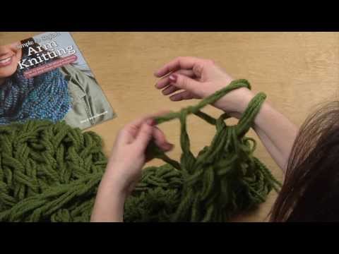 Arm Knitting: HI-DEF 30 Minute Infinity Scarf