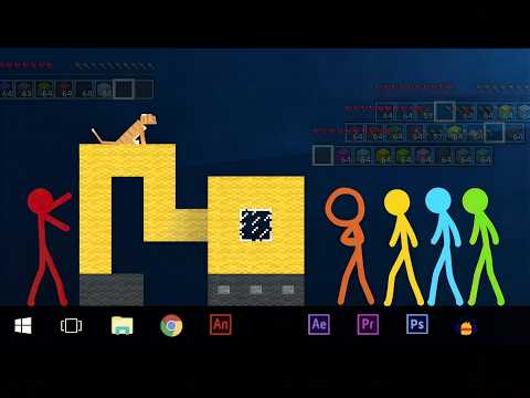 The Building Contest   Animation vs  Minecraft Shorts