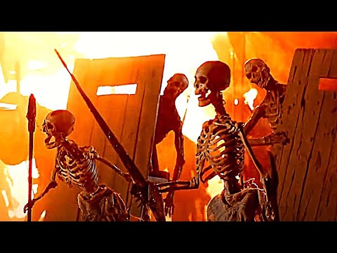 Skeleton Army besieges Castle! (HD)