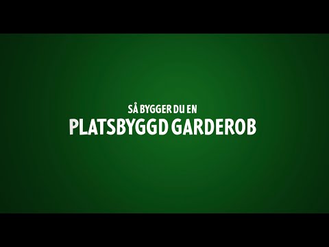 Snickeri for Dummies: Hur man bygger platsbyggda garderober på ett enkelt sätt!