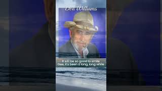 Part 1💞Just &#39;Cause I&#39;m In Love With You💞 - Don Williams #shorts #lyricvideo @Chantertracks
