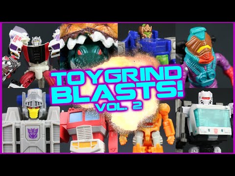 Toygrind Blasts vol. 2 | Mini Transformers Toy Reviews! | Shorts compilation