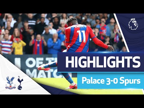 Red card and late goals hand Spurs first defeat of season | HIGHLIGHTS | Palace 3-0 Spurs