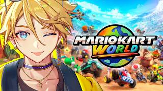 【MARIO KART WORLD】Me? I drive #NIJI_ENRoute【NIJISANJI EN | Yu Q. Wilson】