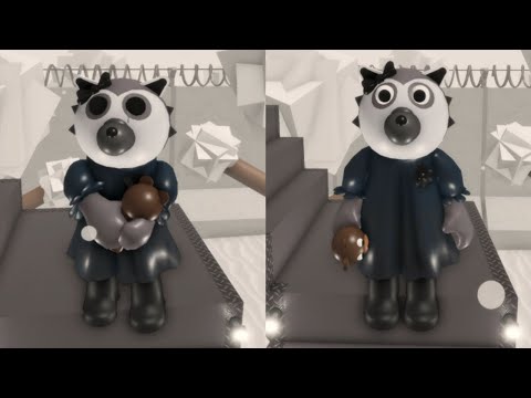 Laura Infected vs Non Infected Jumpscare - Roblox Piggy RP