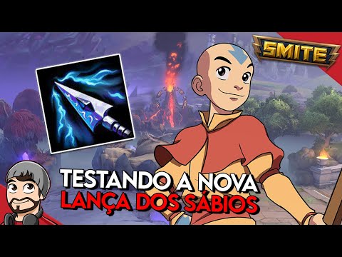 TESTANDO A NOVA LANÇA DOS SÁBIOS! MERLIN MID - Ranked Conquista - Smite BR
