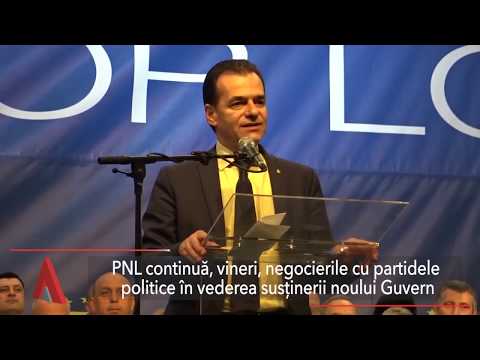 Știri Mediafax 18 Octombrie - PNL continuă negocierile în vederea susținerii noului Guvern