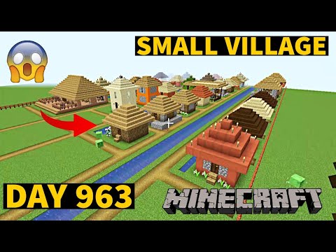 HU Smart Gamer - I build Small Village in Minecraft Creative mode 2023 Day 963