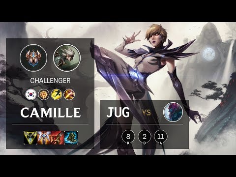Camille Jungle vs Trundle - KR Challenger Patch 10.5