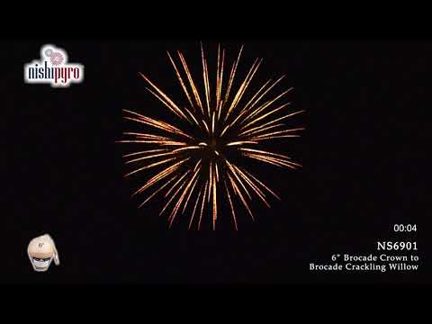 NS6901 - Brocade Crown to Brocade Crackling Willow