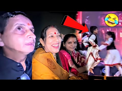 Kunali Ka Dance Performance 😍 - With for end 🤣 - Sourav Joshi vlogs 🥰