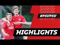 Onderling duel na Corona-besmetting tegenstander | HIGHLIGHTS #PSVPSV (Friendly)