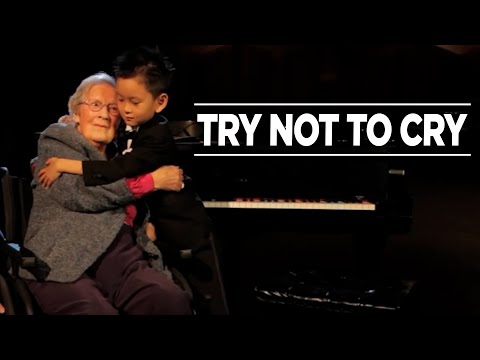 5 Year-Old Piano Prodigy meets 101-year-old fan