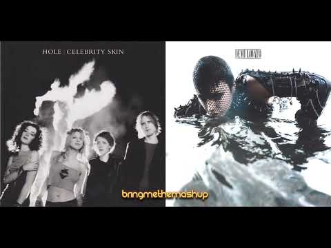 CELEBRITY SKIN OF MY TEETH (Mashup) | Hole & Demi Lovato
