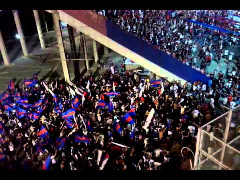 "HINCHADA DE SAN LORENZO DE ALMAGRO ante River Plate / RECOPA" Barra: La Gloriosa Butteler • Club: San Lorenzo • País: Argentina