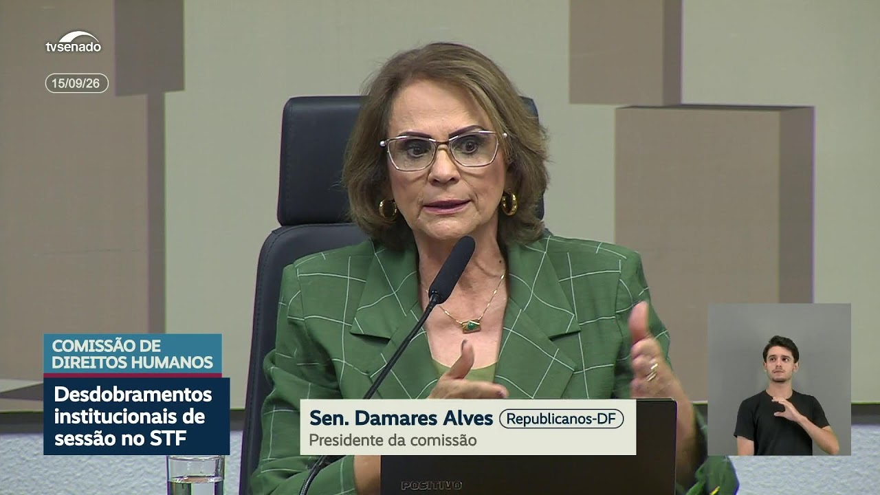 CDH discute desdobramentos da sessão plenária do STF – 15/9/26 — Senado Notícias CDH discute desdobramentos da sessão plenária do STF – 15/9/26 — Senado Notícias