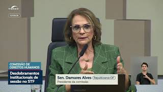CDH discute desdobramentos da sessão plenária do STF – 15/9/26