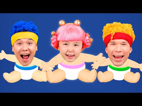 ¡Mami y DB Heroes al rescate! Hora del pañal | D Billions Canciones Infantiles