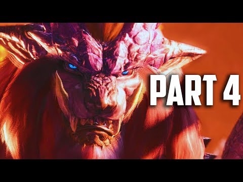 Monster Hunter World Gameplay Part 4 - FULL GAME Walkthrough Part 4 (PS4 PRO)