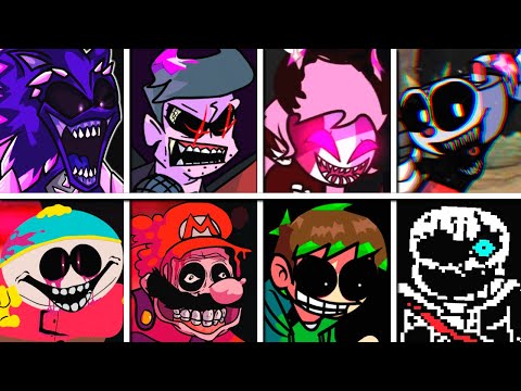 Triple Trouble but everytime it's the Opponent's turn the mod changes - Friday Night Funkin'