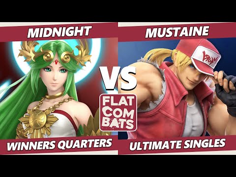 Flat Combats 5 Winners Quarters - Midnight (Palutena) Vs. Mustaine (Terry) SSBU Smash Ultimate