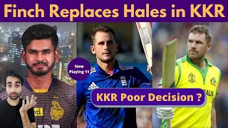 KKR Alex Hales Replacement Aaron Finch | KKR Strongest Playing 11 IPL 2022 | KKR Full Squad Review