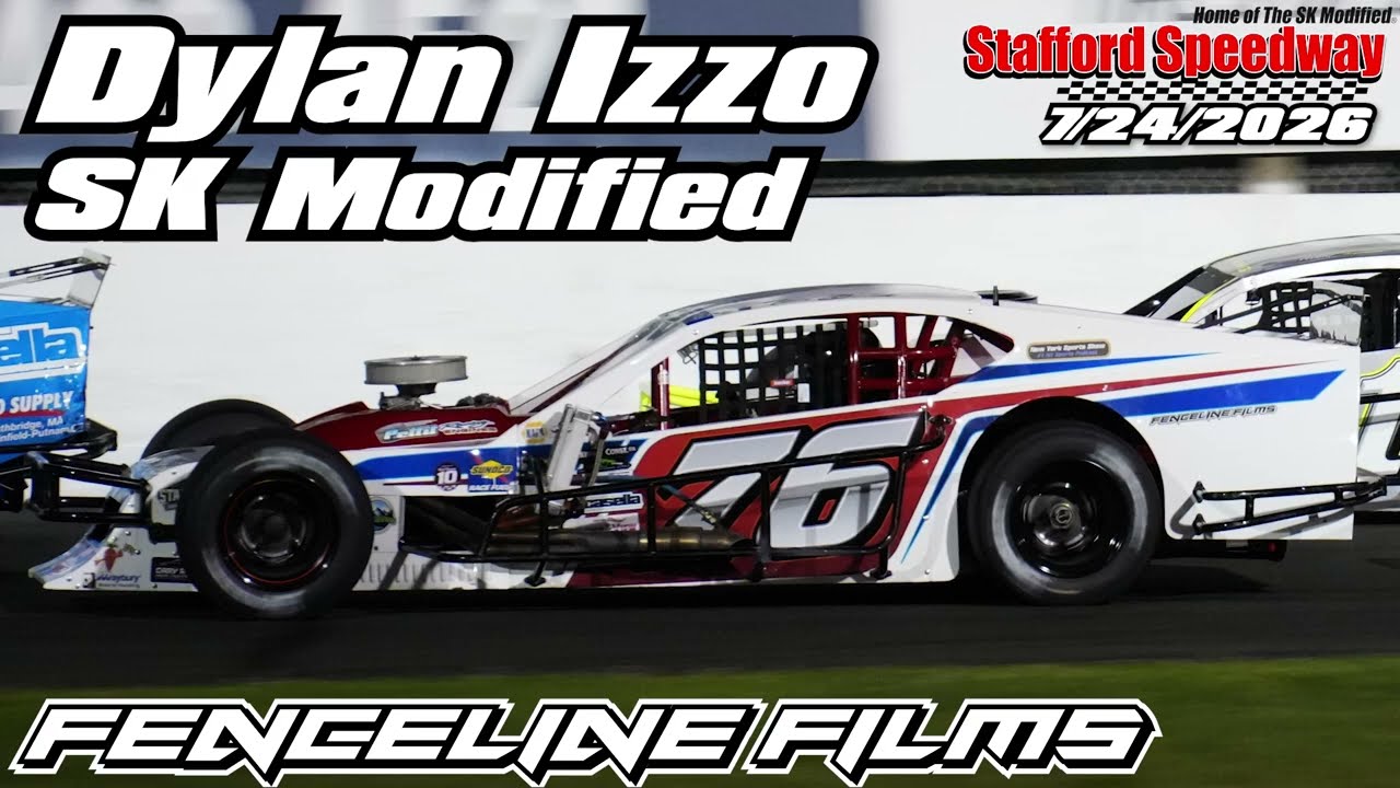 Dylan Izzo Competes in SK Modified at Stafford Speedway