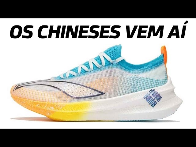OS TÊNIS de corrida CHINESES ESTÃO VINDO AÍ