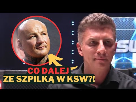 BOREK DOSADNIE O PRZYSZŁOŚCI SZPILKI w KSW po PORAŻCE z WRZOSKIEM: W walce o pas go nie widzę, ale..