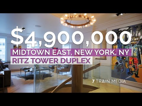 $4,900,000 | Ritz Tower Duplex | New York Luxury Real Estate