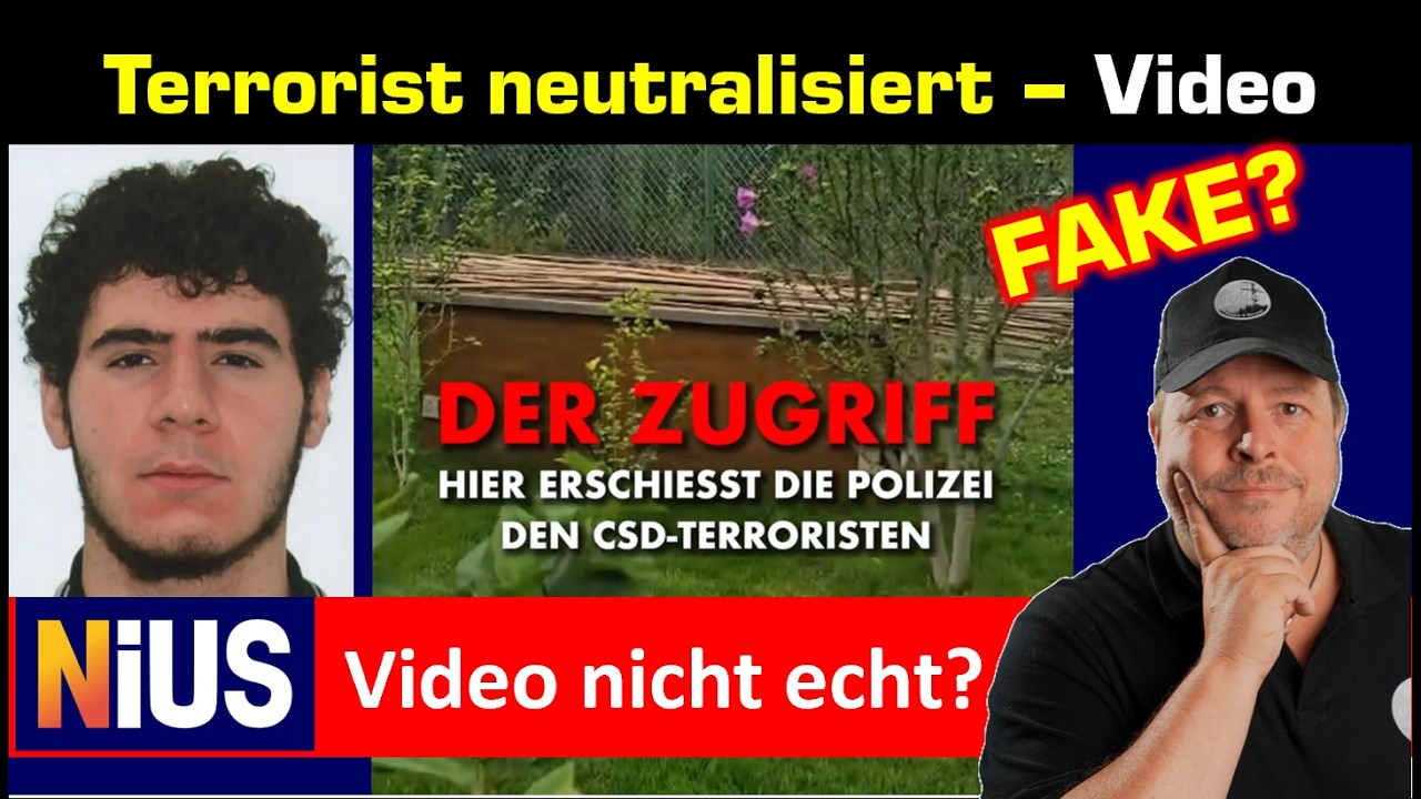 Zugriff: Fake? Ist NIUS Video von Festnahme Berliner Terrorist Fake?