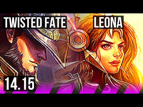 TWISTED FATE & Sivir vs LEONA & Draven (SUP) | 5k comeback, 0/3/21 | NA Diamond | 14.15