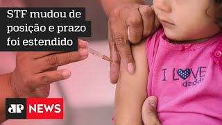 Governo ganha tempo para resposta sobre vacinação infantil após pedido da AGU