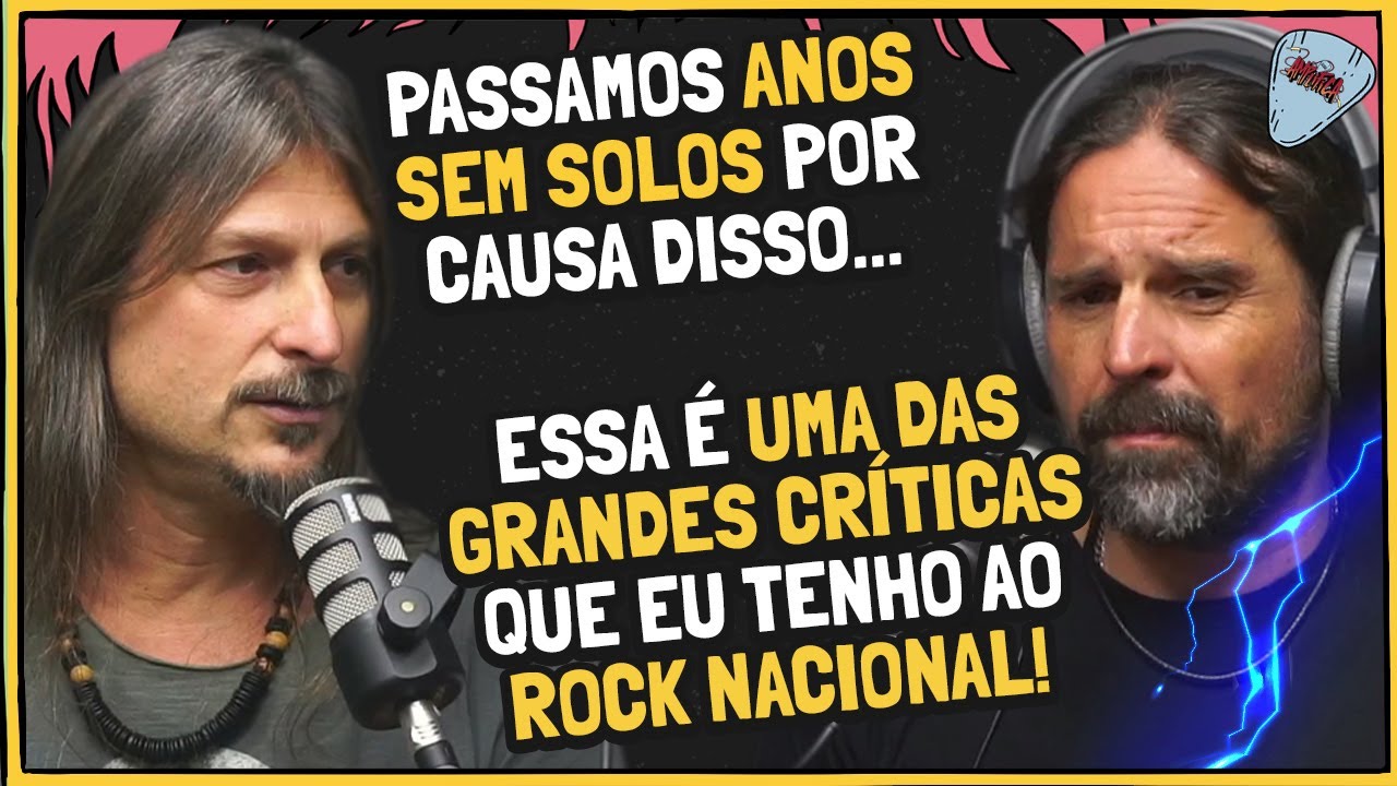 ANDREAS KISSER é SINCERO sobre o ROCK NACIONAL!