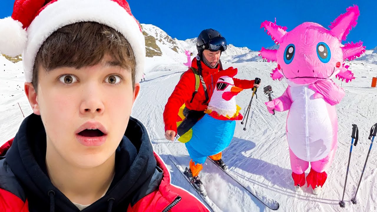 Лыжи 5 заданий