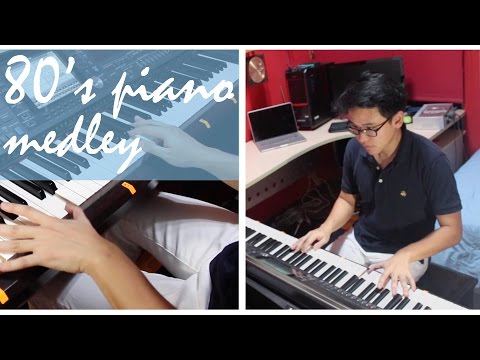 80’s Pop Chart Songs on Piano | Medley of Hit Singles | Video