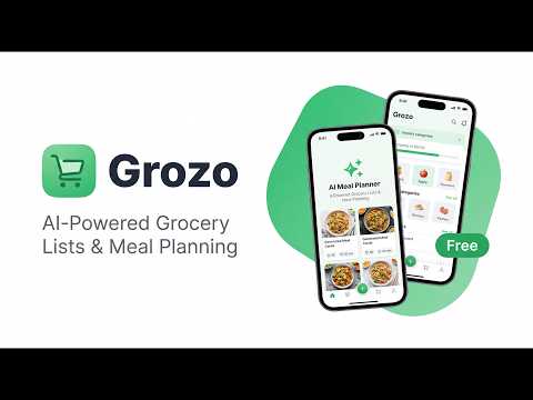 Grozo - Smart Grocery List