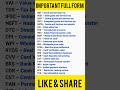 Full Form Of Words Shortcut Keys Of Tally Tally Shorts Shortsfeed Tallyerp9 Shortfeed