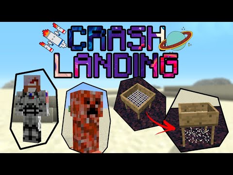 SOBREVIVENDO NUM PLANETA DESERTO - Crash Landing Ep.1