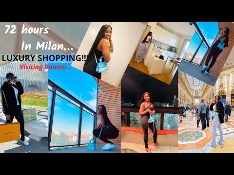 72 Hours in Milan | Duomo | Luxury Shopping | Birthday Vacation… Travel Vlog