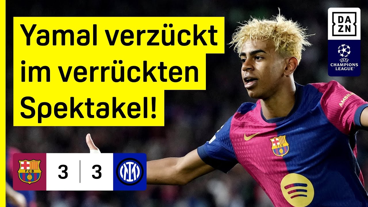 FC Barcelona - Inter Mailand | Halbfinal-Hinspiel | UEFA Champions League | DAZN Highlights