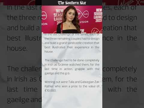 Talia wins Irish ‘Love Island’ westcork countycork loveisland