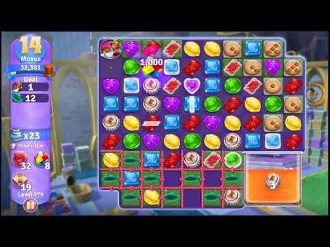 Wonka's World of Candy Level 779 - NO BOOSTERS + FULL STORY 🍫 | SKILLGAMING ✔️