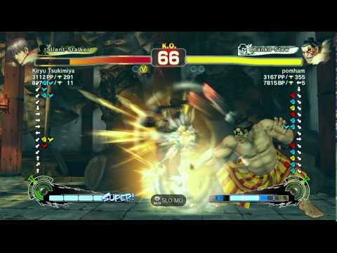 USFIV~ Guy (Kiryu Tsukimiya) vs.  E.Honda (pomham) HD