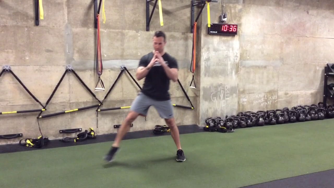 Bodyweight Alternating Lateral Lunge - YouTube