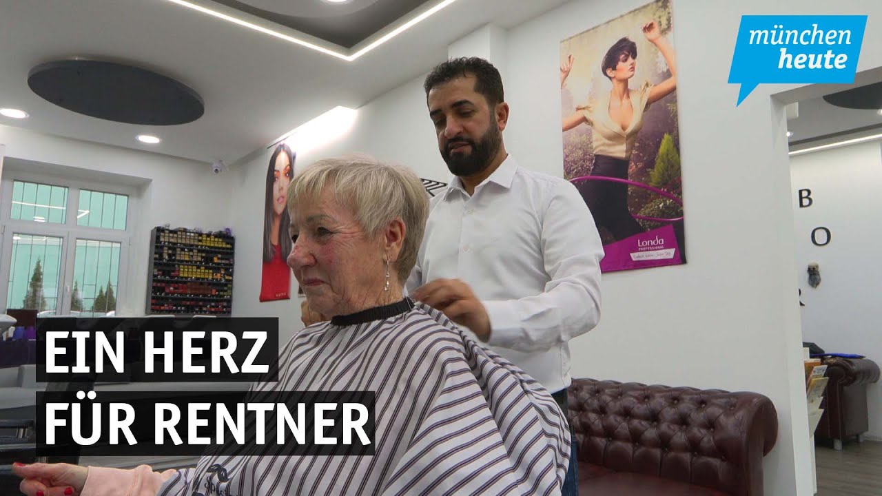 Ein Herz für Rentner - kostenloser Haarschnitt für Senioren