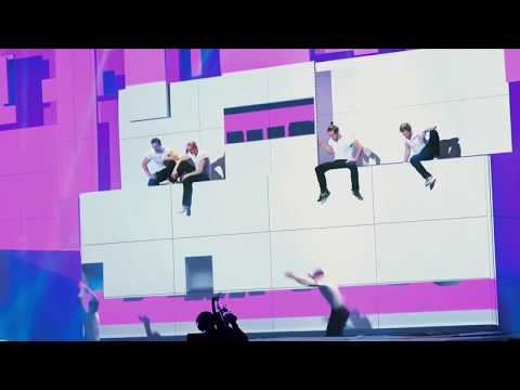 Spektakuläre moderne Trampolin Akrobatik Show - presented by SUGAR OFFICE